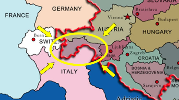 regiones del imperio austro hungaro para ciudadania italiana